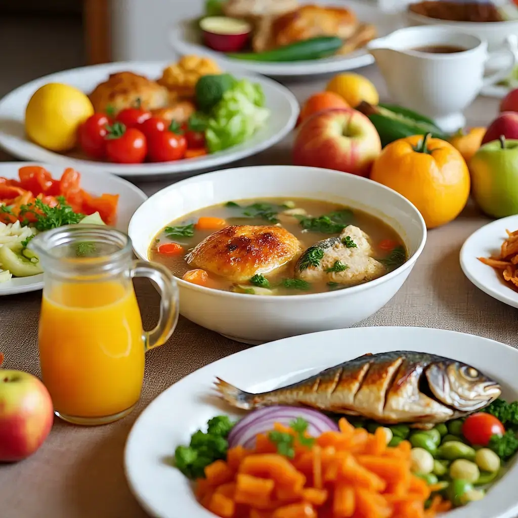 Healthy Lunch for Seniors